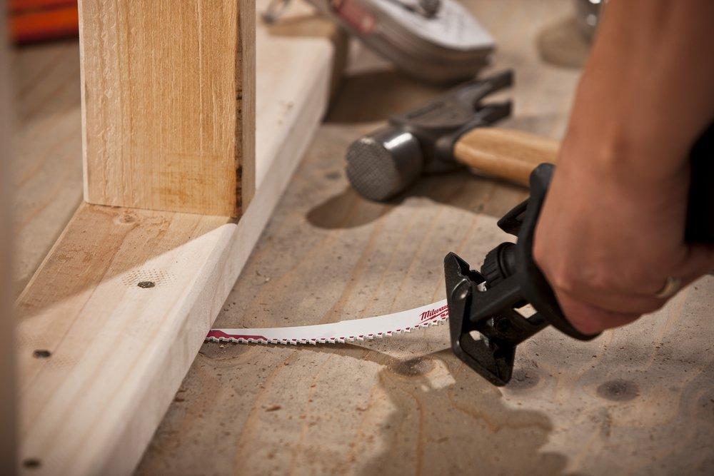 Milwaukee&reg; Silver 3/4 in. 6 TPI Bi-Metal Reciprocating Saw Blade 