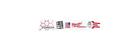Milwaukee&reg; Silver 10 TPI Reciprocating Saw Blade 5 Pack 