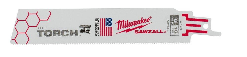 Milwaukee® Silver Reciprocating Saw Blade 