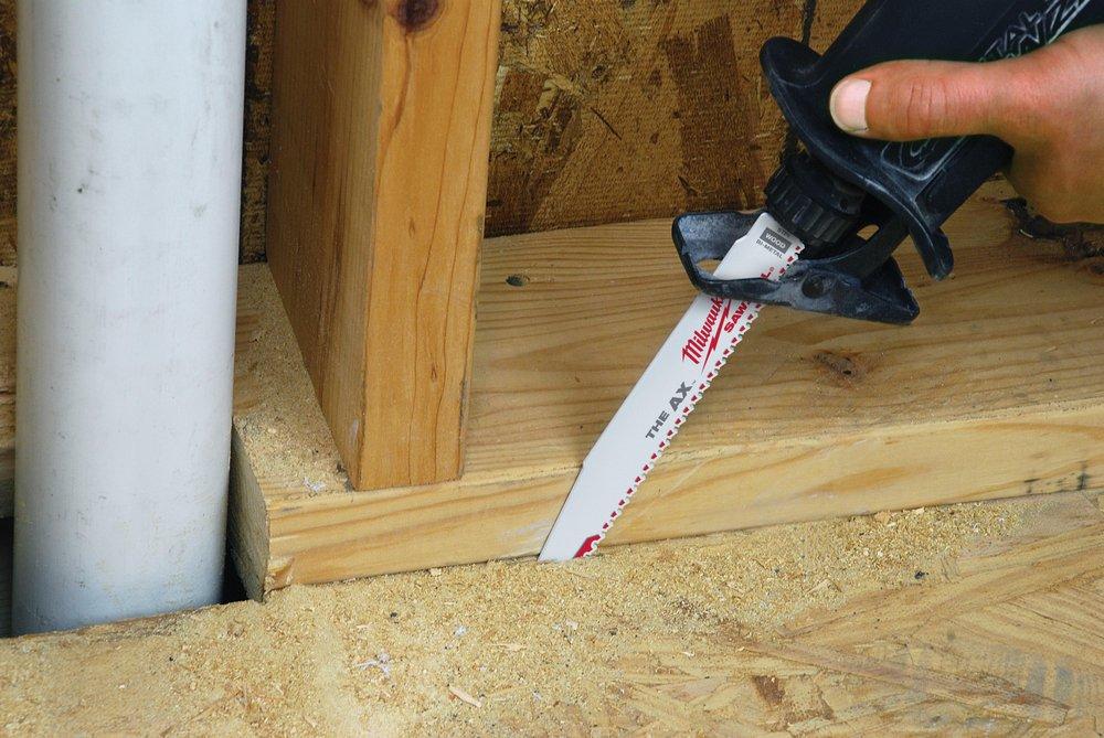 Milwaukee&reg; White AX Reciprocating Saw Blade 