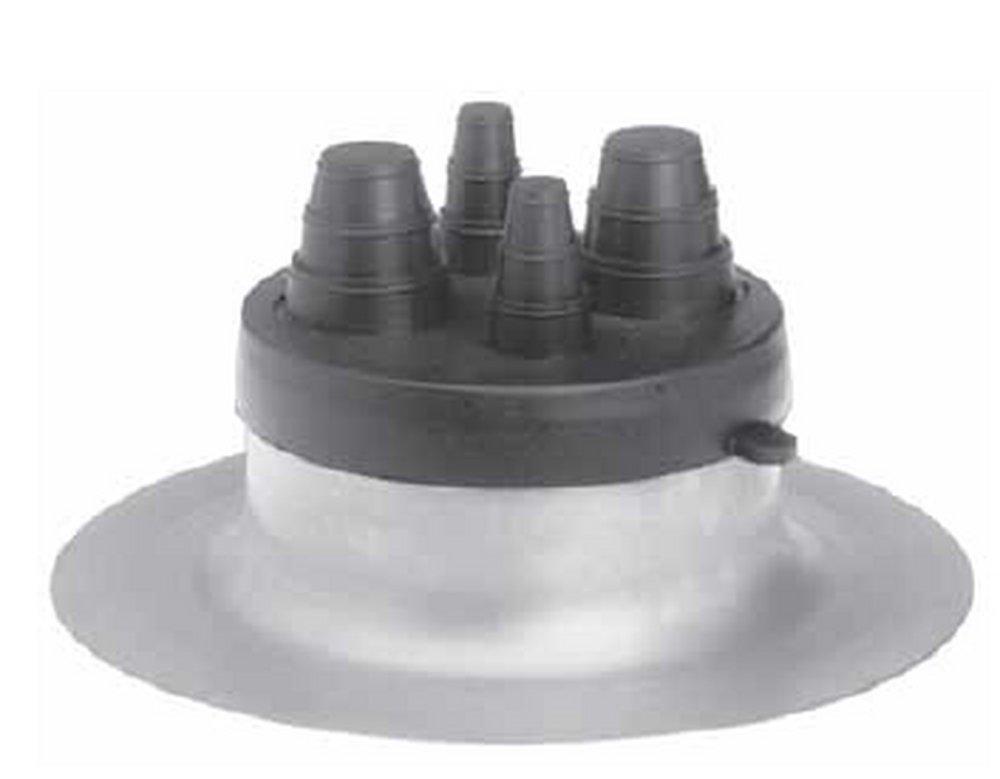 Portals Plus Aluminum 14 x 14 in. Roof Flashing 