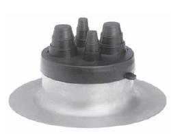 2 in. Aluminum 14 x 14 in. Roof Flashing