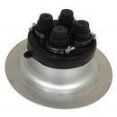 Portals Plus Aluminum Flashing with Cap 