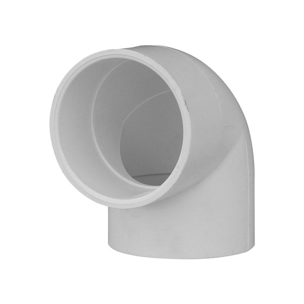 White PVC Schedule 40 90&deg; Elbow 