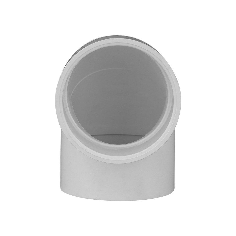 White PVC Schedule 40 90&deg; Elbow 