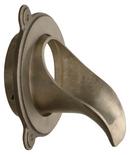 3 in. Iron Pipe Downspout Nozzle in Aged Bronze