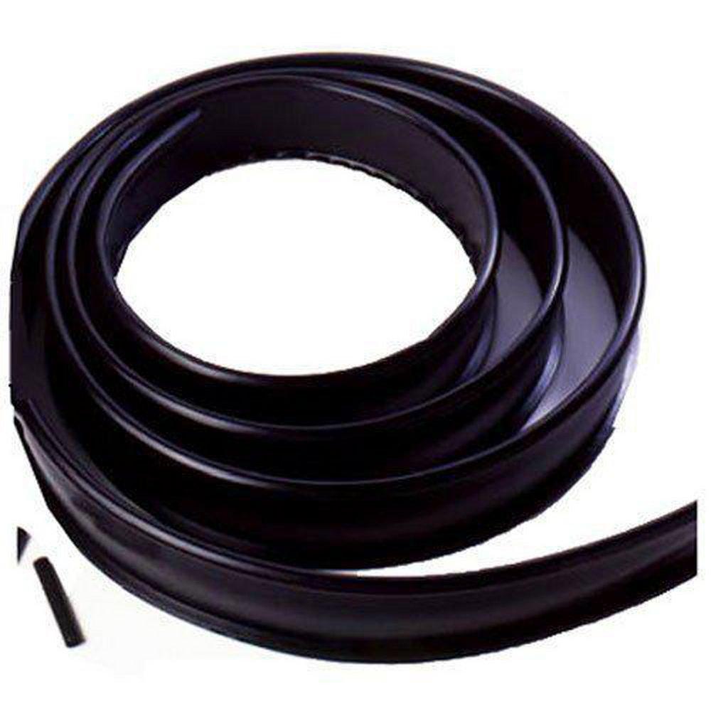 Plastic Services & Products Black Poly Lawn Edge in Black 