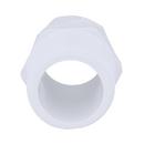 White PVC DWV Bushing 