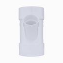 White PVC DWV Wye 
