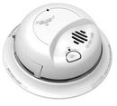 AC/DC Electric Smoke Detector in White