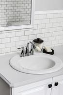 Gerber Plumbing White Drop-in Basin 