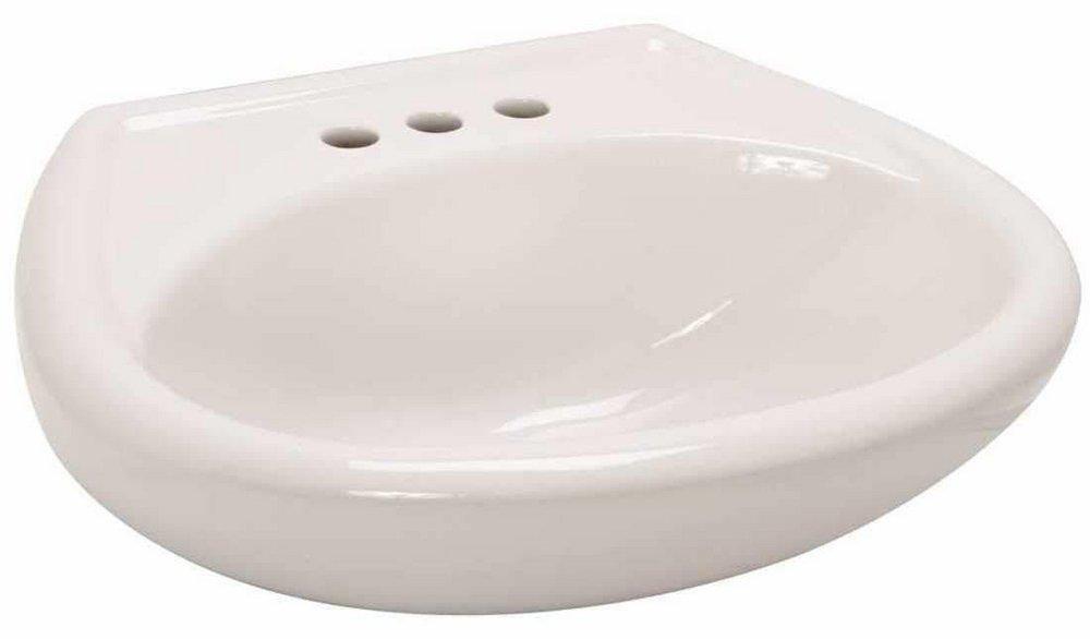 Gerber Plumbing White Pedestal Vessel 