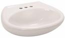 Gerber Plumbing White Pedestal Vessel 