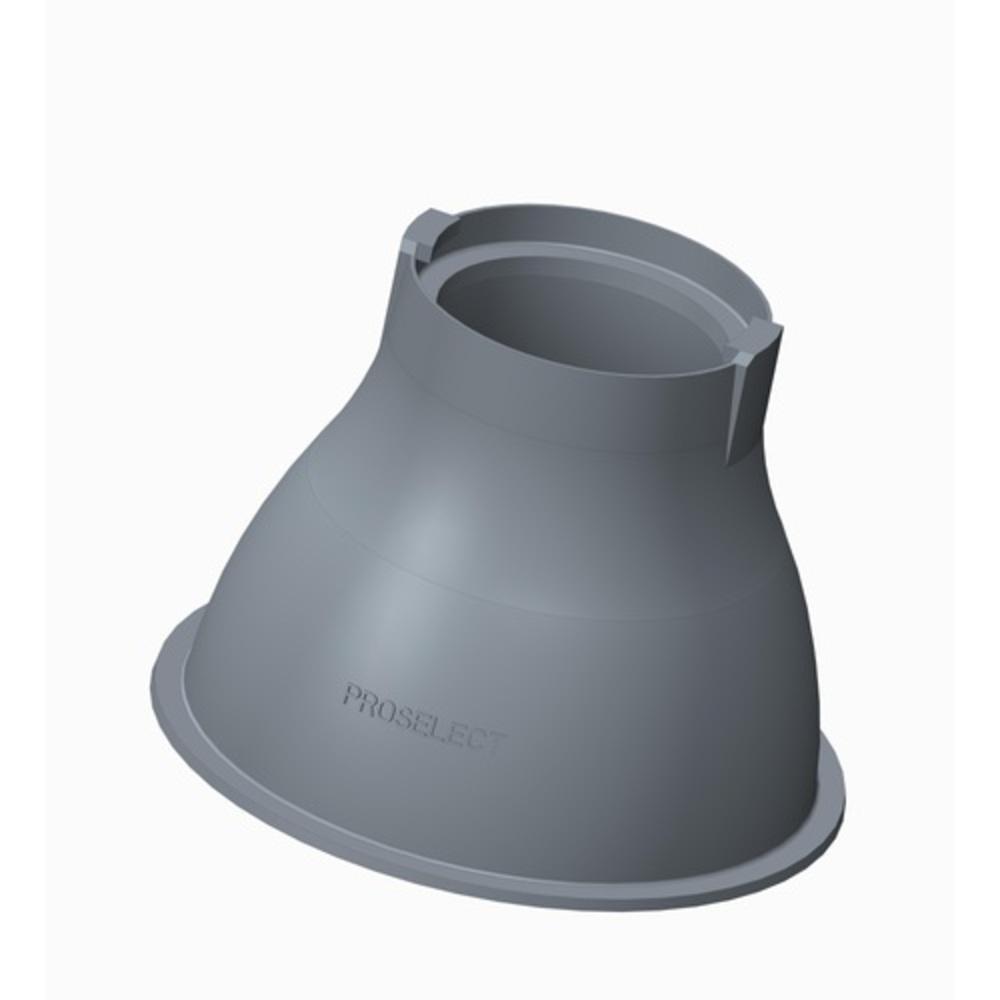 PROSELECT&reg; Black 12-9/16 x 17-1/4 in. Valve Box Base 