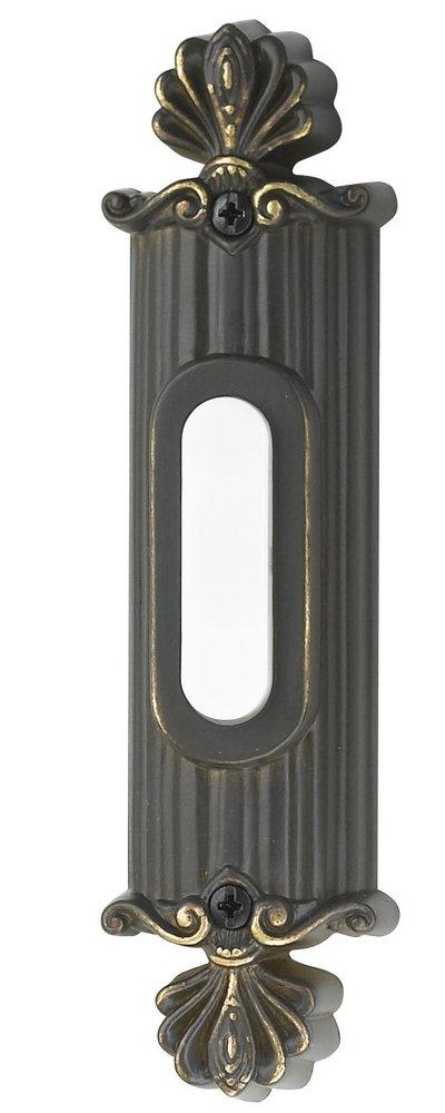 Craftmade Antique Bronze Lighted Surface Mount Push Button Door Bell 