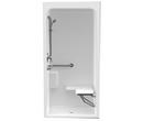 Aquatic White 36 x 36 in. ADA Shower 
