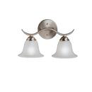 Kichler Lighting Brushed Nickel 100W 2-Light Medium Wall Sconce 