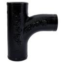 Black No Hub Cast Iron Sanitary Tee 