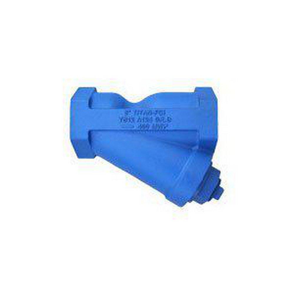 Titan Flow Control 250# Cast Iron Threaded Mesh Wye Strainer 
