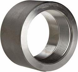 1/4 in. Threaded 3000# Domestic 304 Stainless Steel Half Coupling
