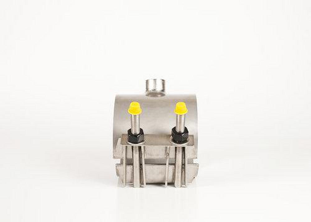 Romac Industries IP Stainless Steel and Plastic Single Strap Saddle 