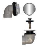 LSP Products Group Polished Chrome PVC Lift and Turn Waste & Overflow Body 