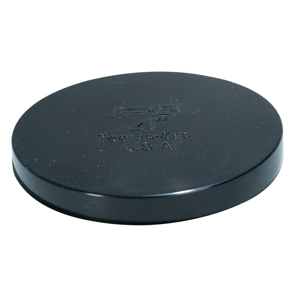 Test-Tite® Black Solvent Weld ABS Test Cap in Black for 1-1/2 in. to 4 in. DWV Pipes 