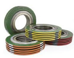 2-63/100 x 1-3/50 in. 150# 850F 304 Stainless Steel, Carbon Steel and Flexible Graphite Spiral Wound Gasket