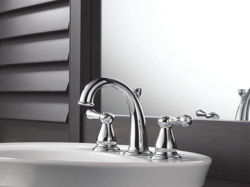 Delta Faucet Chrome Metal Handle Set 
