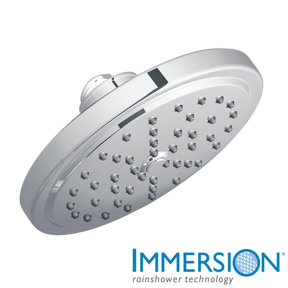 Moen Polished Chrome Single Function Full Showerhead 