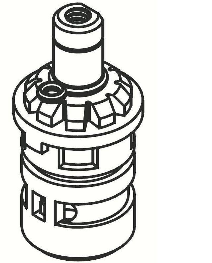 Moen Chrome Cartridge M-Dura&trade; 8124 Faucet 