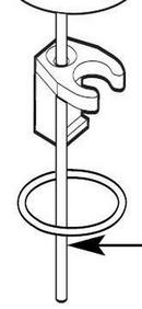 Moen Polished Chrome Widespread Lift Rod Kit 