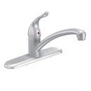Moen Brushed Chrome Single Handle Kitchen Faucet 