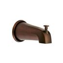 5-1/2 in. Brass Wall Mount Tub Spout with Diverter Rough in Oil Rubbed Bronze