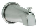 5-1/2 in Wall-Mount Tub Spout with Diverter Brushed Nickel