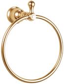 Towel Ring in Polished Brass