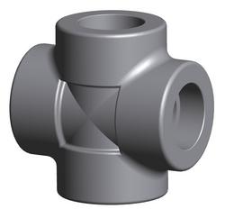 2 in. 3000# Socket Weld Cross Forged Steel A105