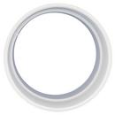 White PVC DWV Coupling 