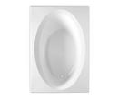 60 x 42 in. Soaker Drop-In Bathtub with Universal Drain in White