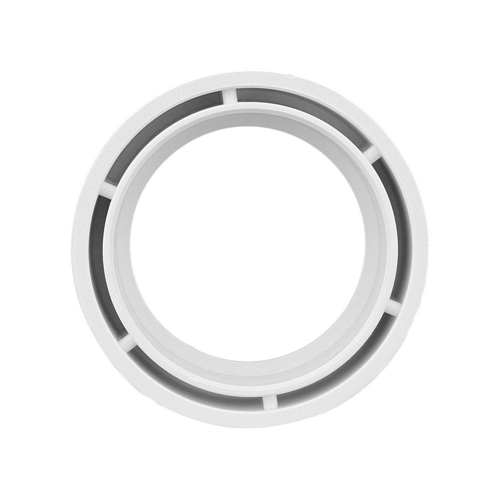 White PVC DWV Bushing 