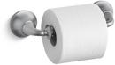 Wall Mount Toilet Tissue Holder in Brushed Chrome