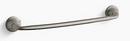 KOHLER Vibrant Brushed Nickel 18 in. Towel Bar 