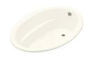 KOHLER Biscuit 60 x 42 in. Drop-In Bathtub with Reversible Drain 