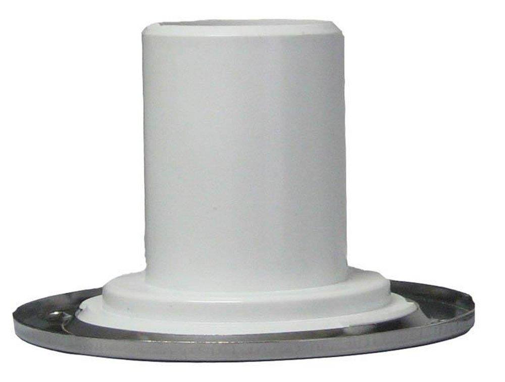 Raven Products 4 x 6 in. PVC Flange with Stainless Steel Ring 