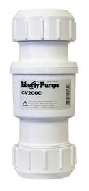 Liberty Pumps White 2 in. PVC Check Valve 