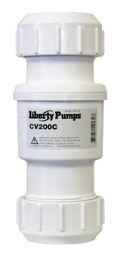 2 in. Compression x Slip PVC Check Valve
