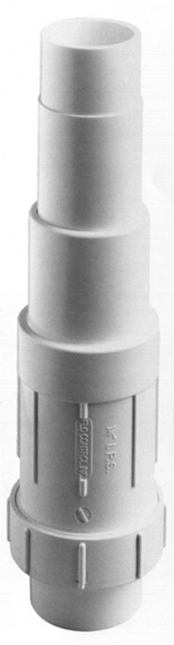 3 in. IPS Straight PVC Expandable Compression Coupling with EPDM O-Ring Seal (Less Union)