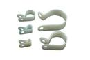 DiversiTech&reg; White Nylon Wire and Cable Clamp in White (Pack of 100) 