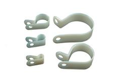 1/2 in. Nylon Wire and Cable Clamp in White (Pack of 100)