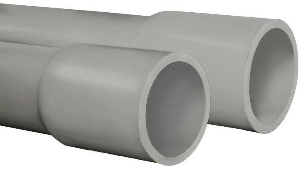 Can-Tex Industries 3-1/2 in. 10 ft. Schedule 80 PVC Conduit Pipe 